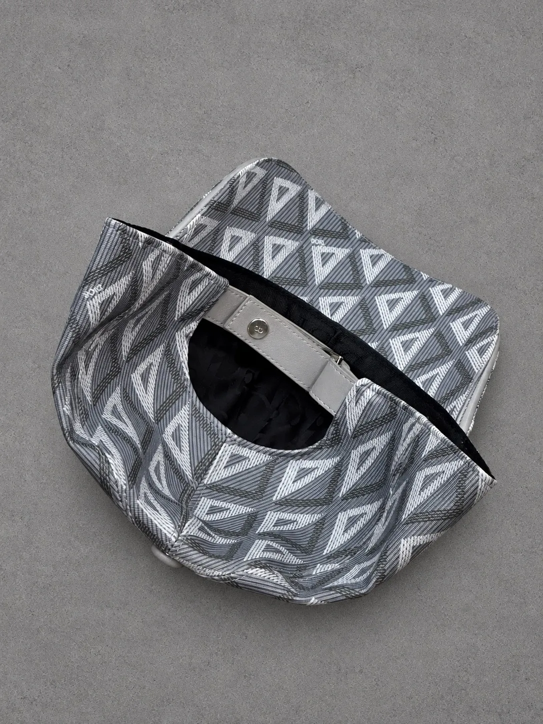 Gorra Dior turca gris — vista 2