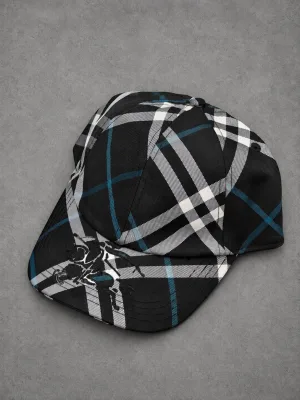 Gorra Burberry turca negra