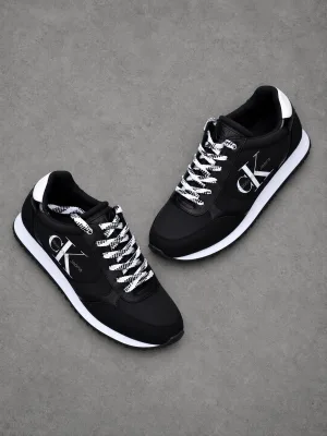 Tenis calvin klein originales negros con blanco