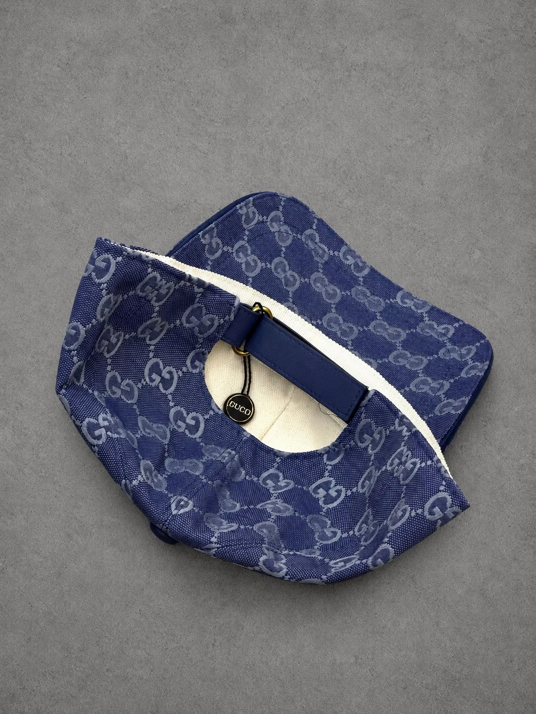 Gorra Gucci turca azul — vista 2