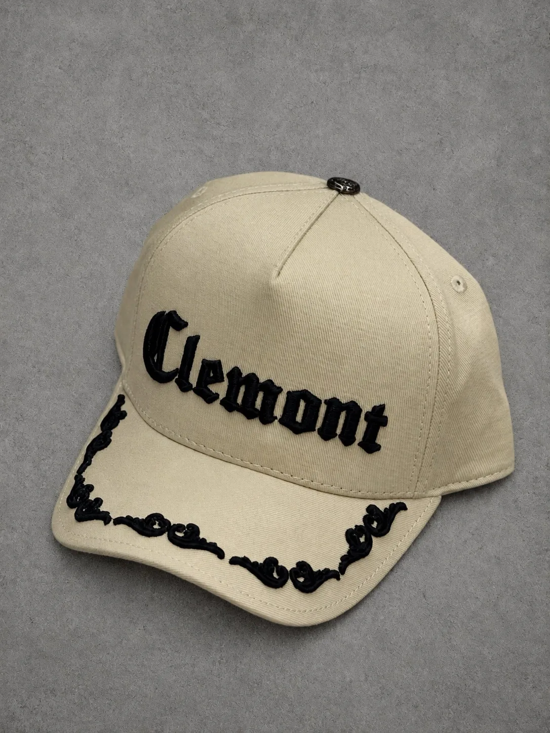 Gorra Clemont original café con negro