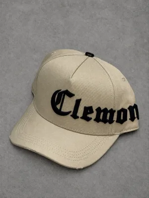 Gorra Clemont original café con negro