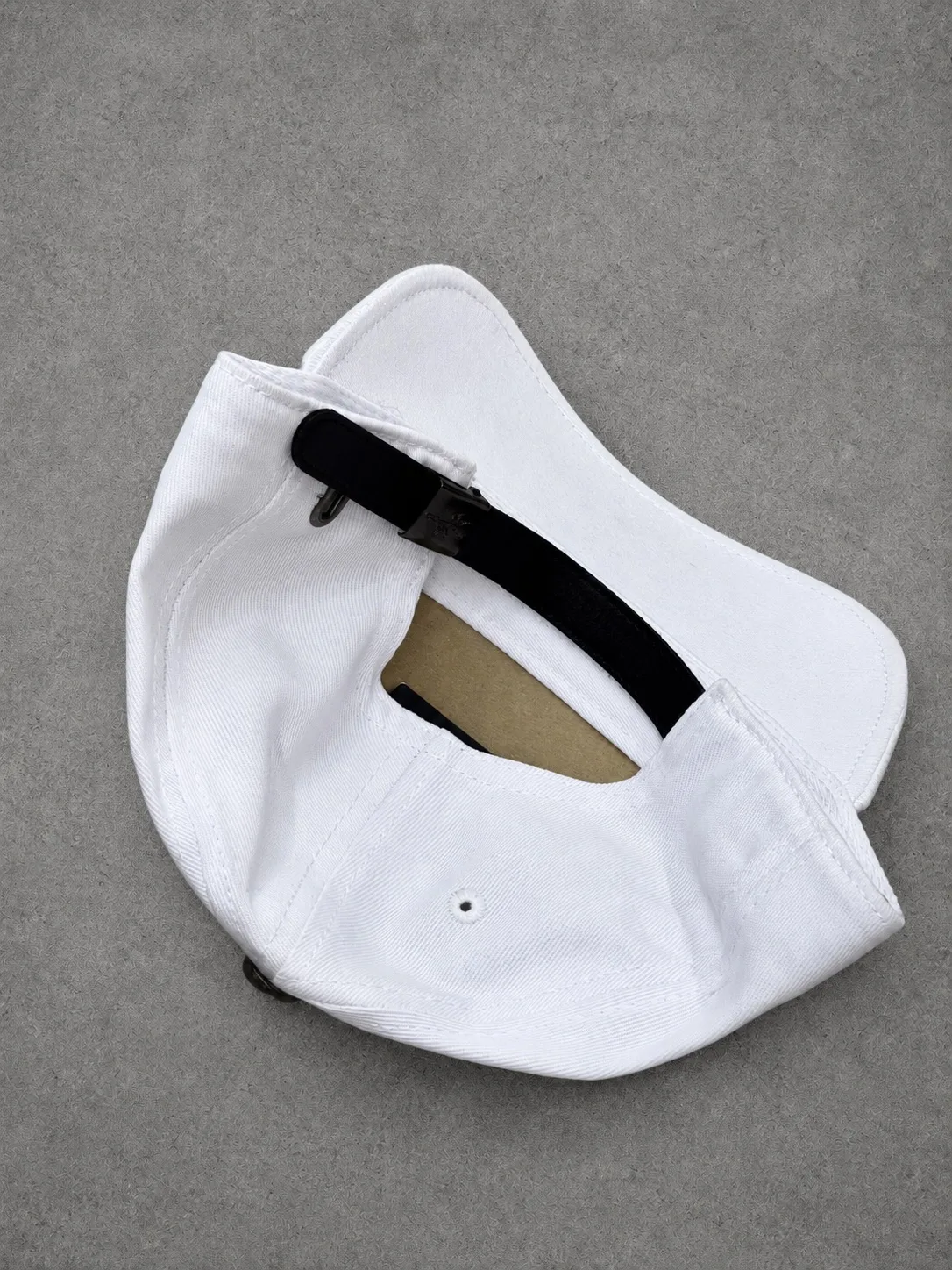 Gorra Clemont original blanco con negro — vista 2