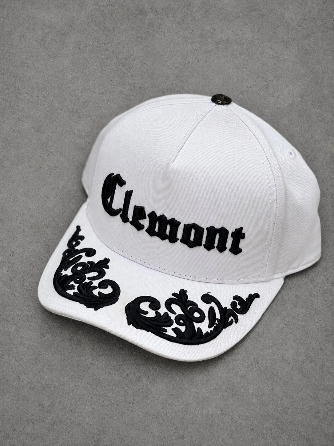 Gorra Clemont original blanco con negro