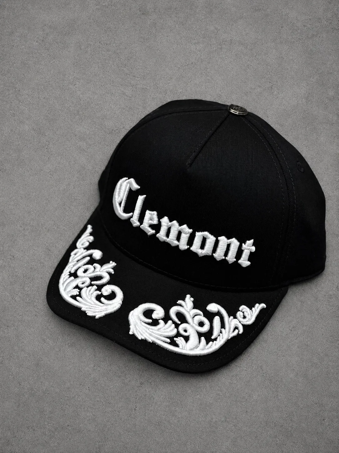 Gorra Clemont original negro con blanco