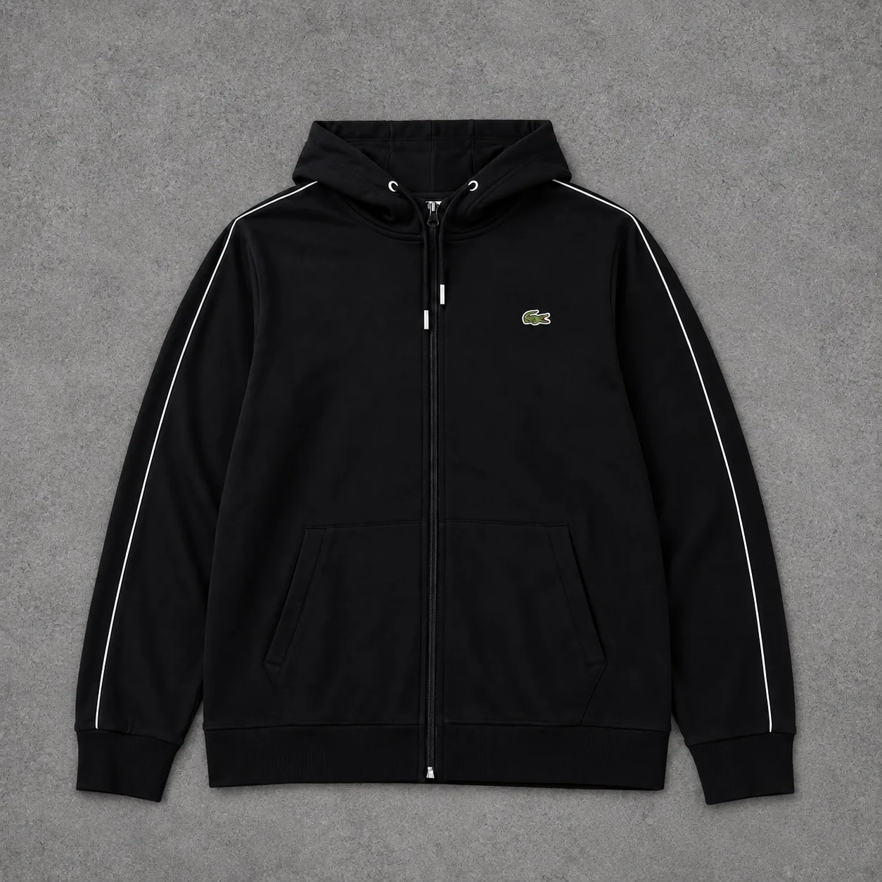 Buzo Lacoste 1.1 premium negro