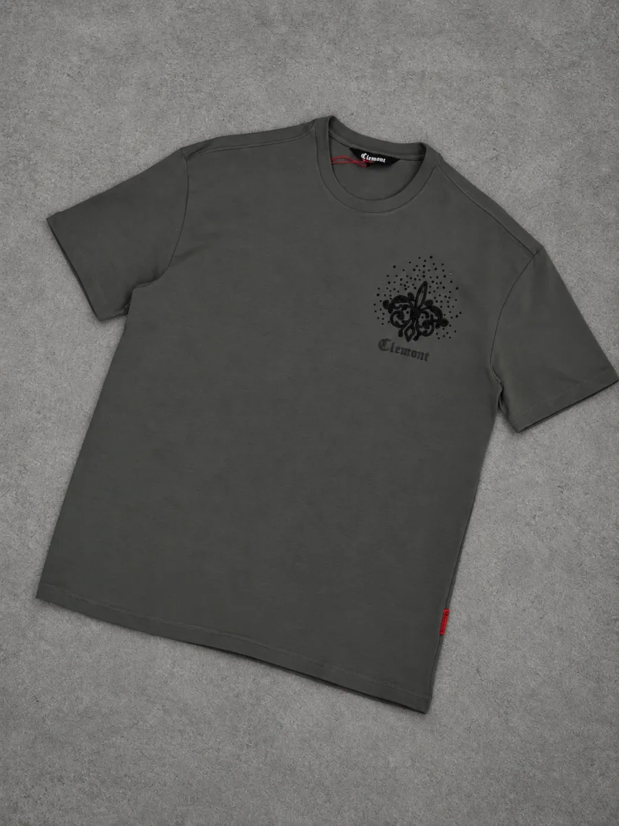 Camiseta Clemont original gris — vista alternativa