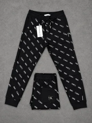 Sudadera CK 1.1 Premium Negra Con Blanco