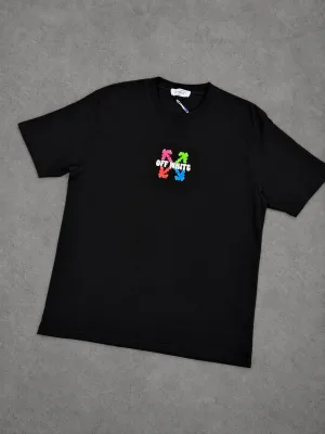 Camiseta Off White turca negra