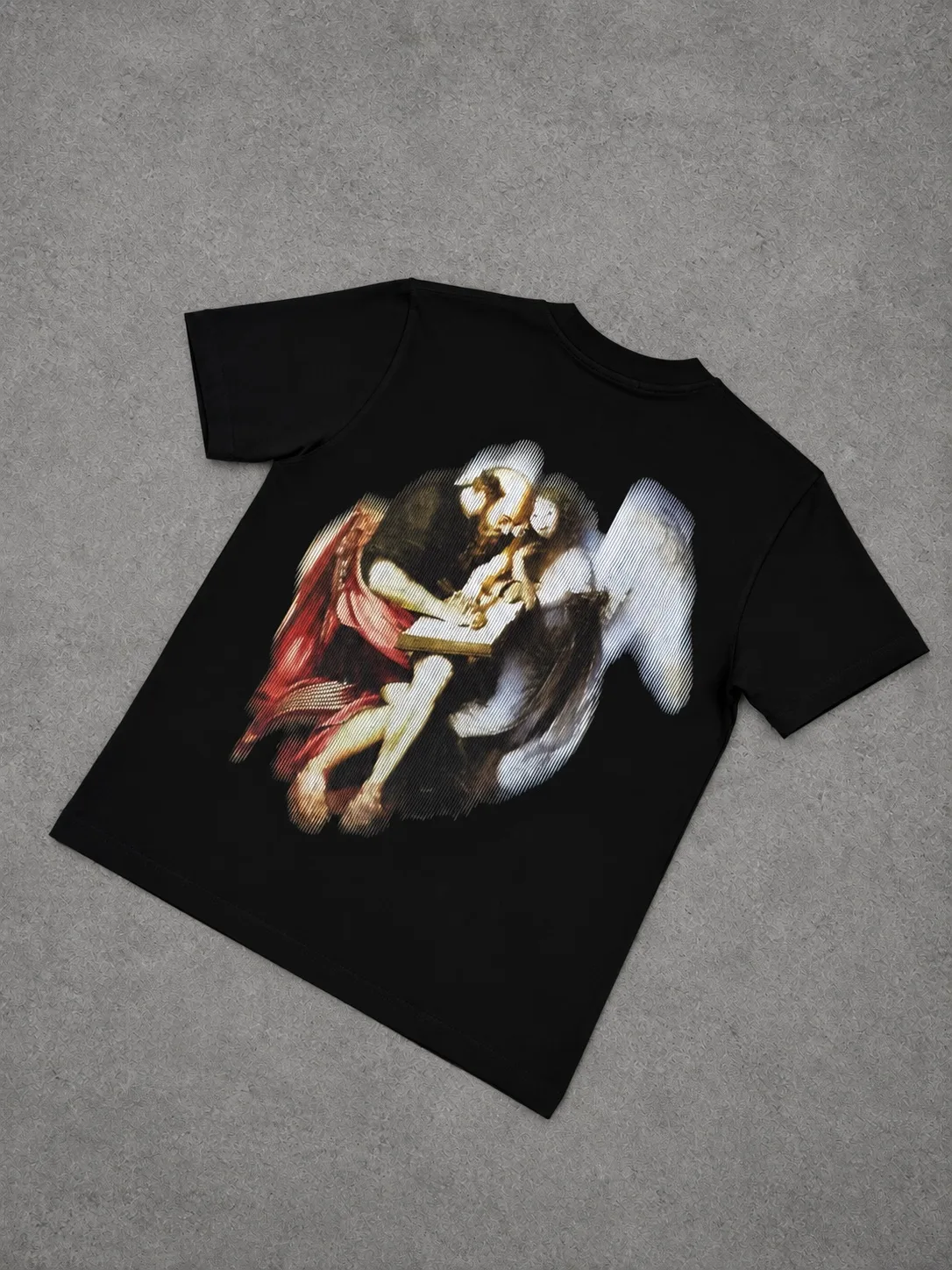 Camiseta Off White turca negra — vista 2
