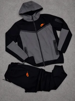 Conjunto Nike 1.1 Premium Negro Con Gris