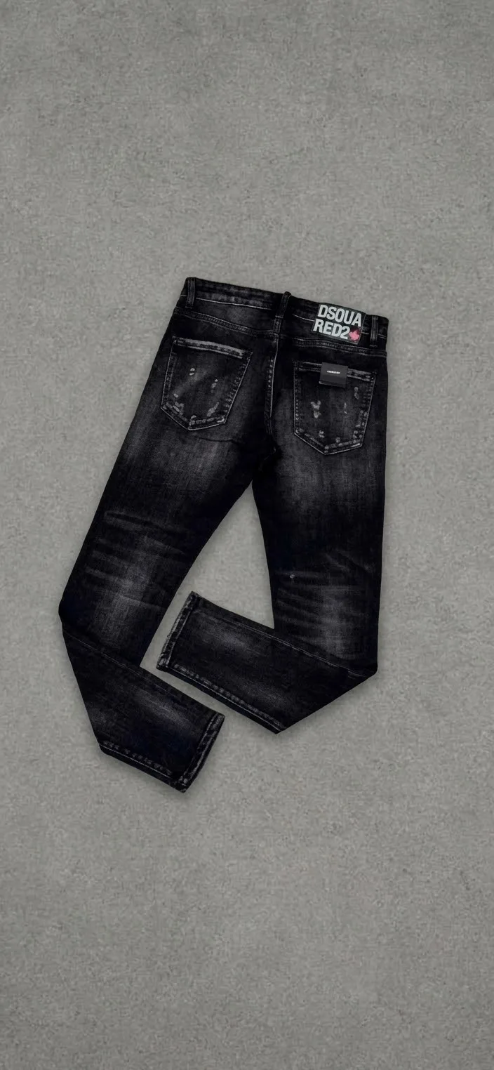 Jean DSQUARED2 1.1 Premium Negro — vista 2