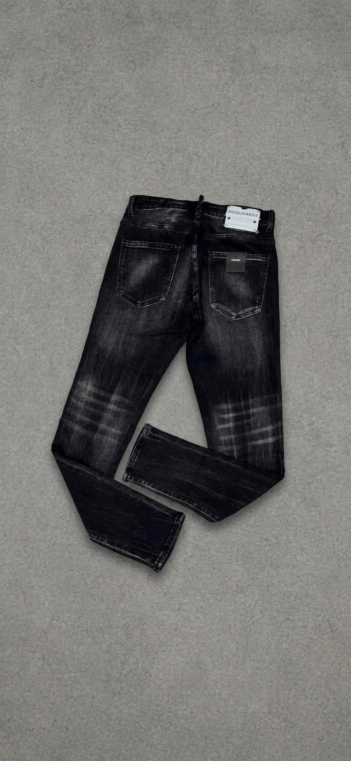 Jean DSQUARED2 1.1 Premium Negro — vista 2