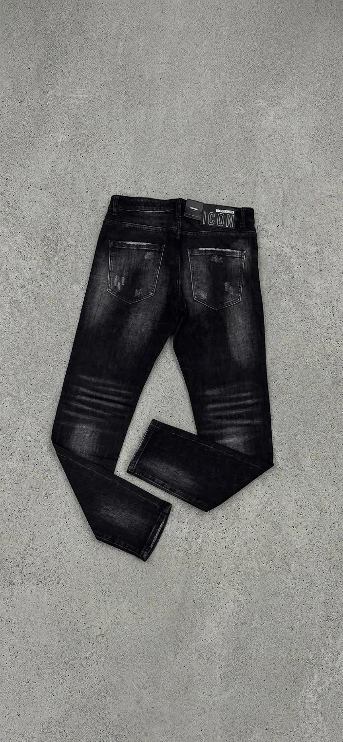 Jean DSQUARED2 1.1 Premium Negro — vista 2