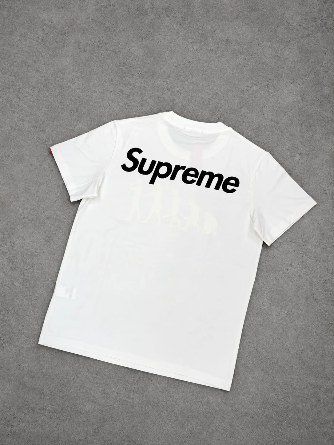 Camiseta Supreme 1.1 Premium blanca — vista 2