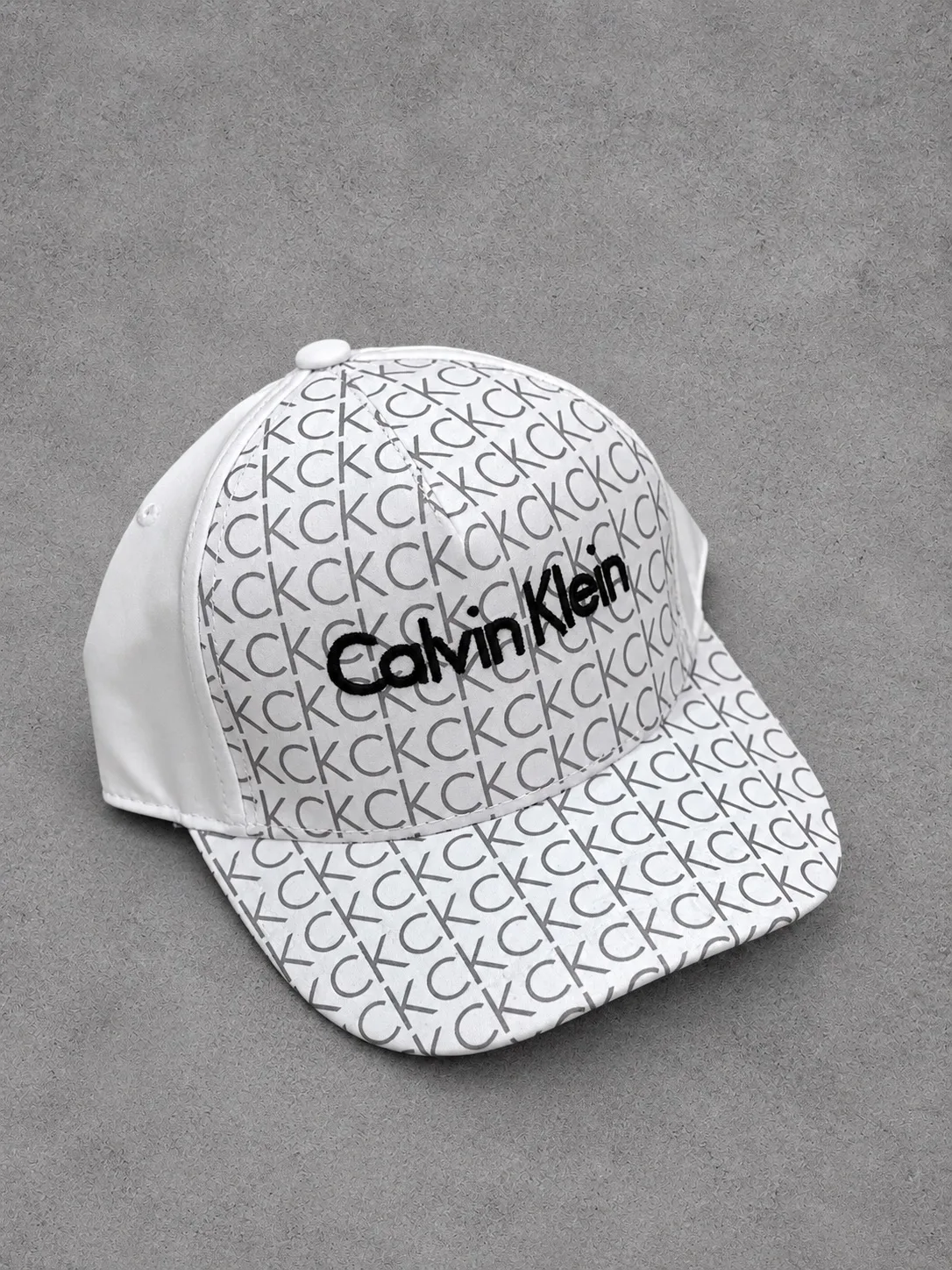 Gorra Calvin Klein 1.1 Premium blanca con negro