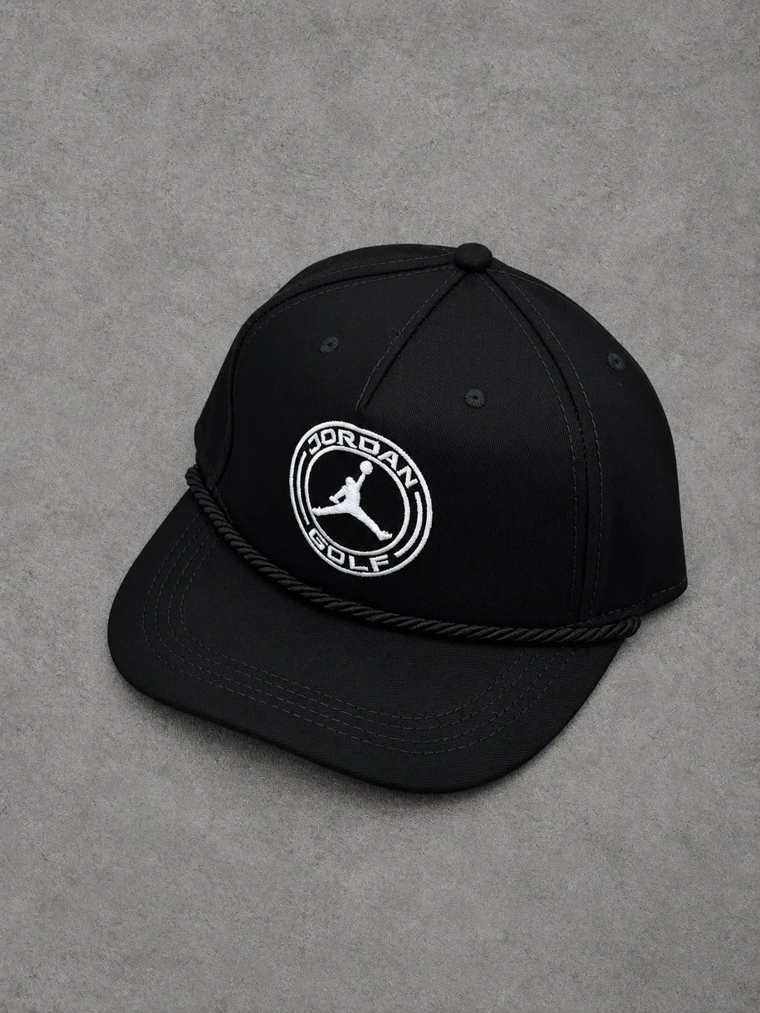 Gorra Jordan 1.1 Premium negra con blanco