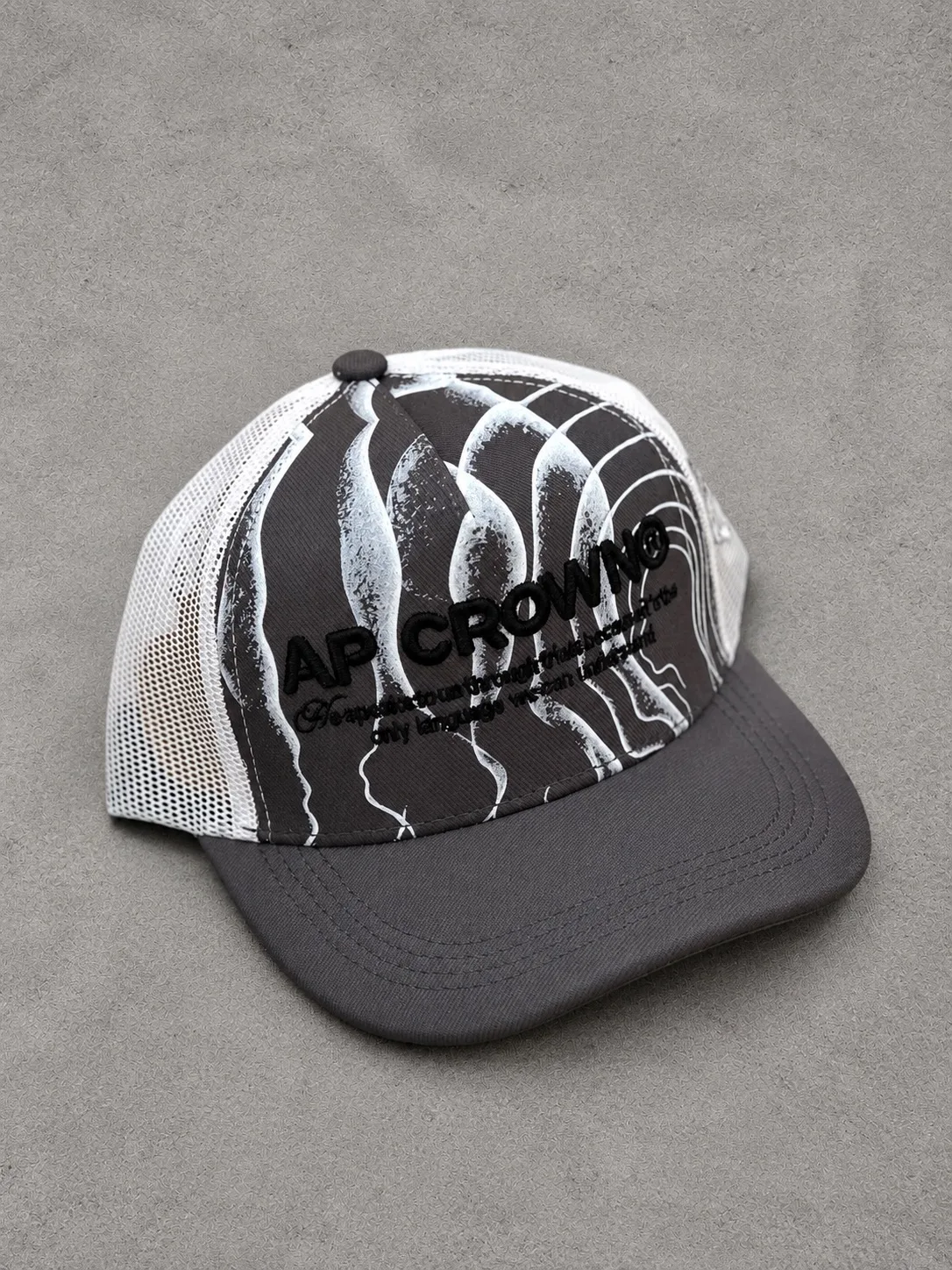 Gorra AP CROWN 1.1 Premium gris