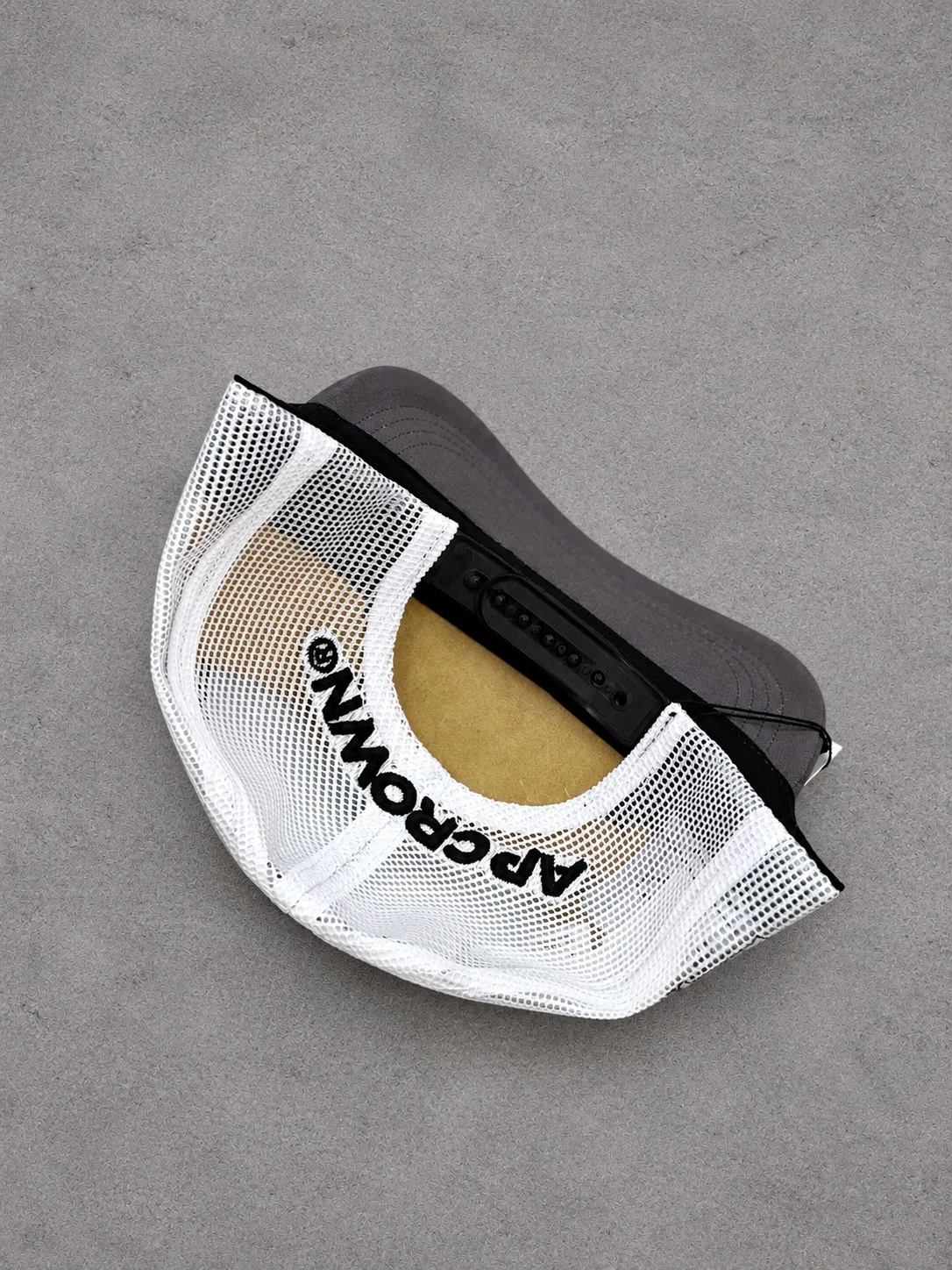 Gorra AP CROWN 1.1 Premium gris — vista 2