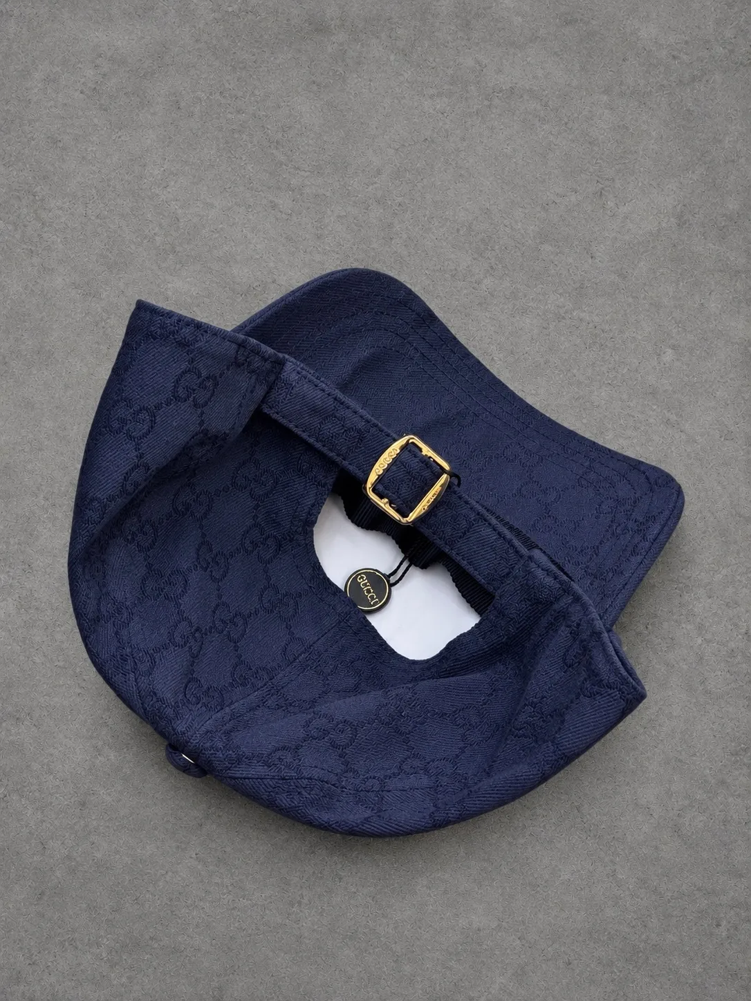 Gorra Gucci turca azul — vista 2