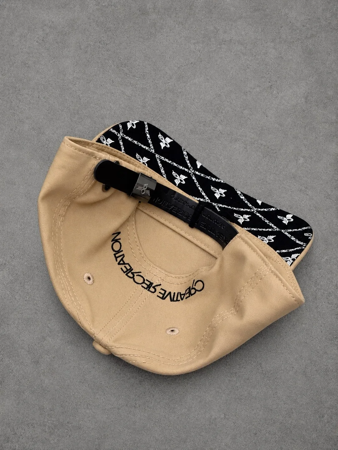 Gorra Creative Recreation original café — vista 2