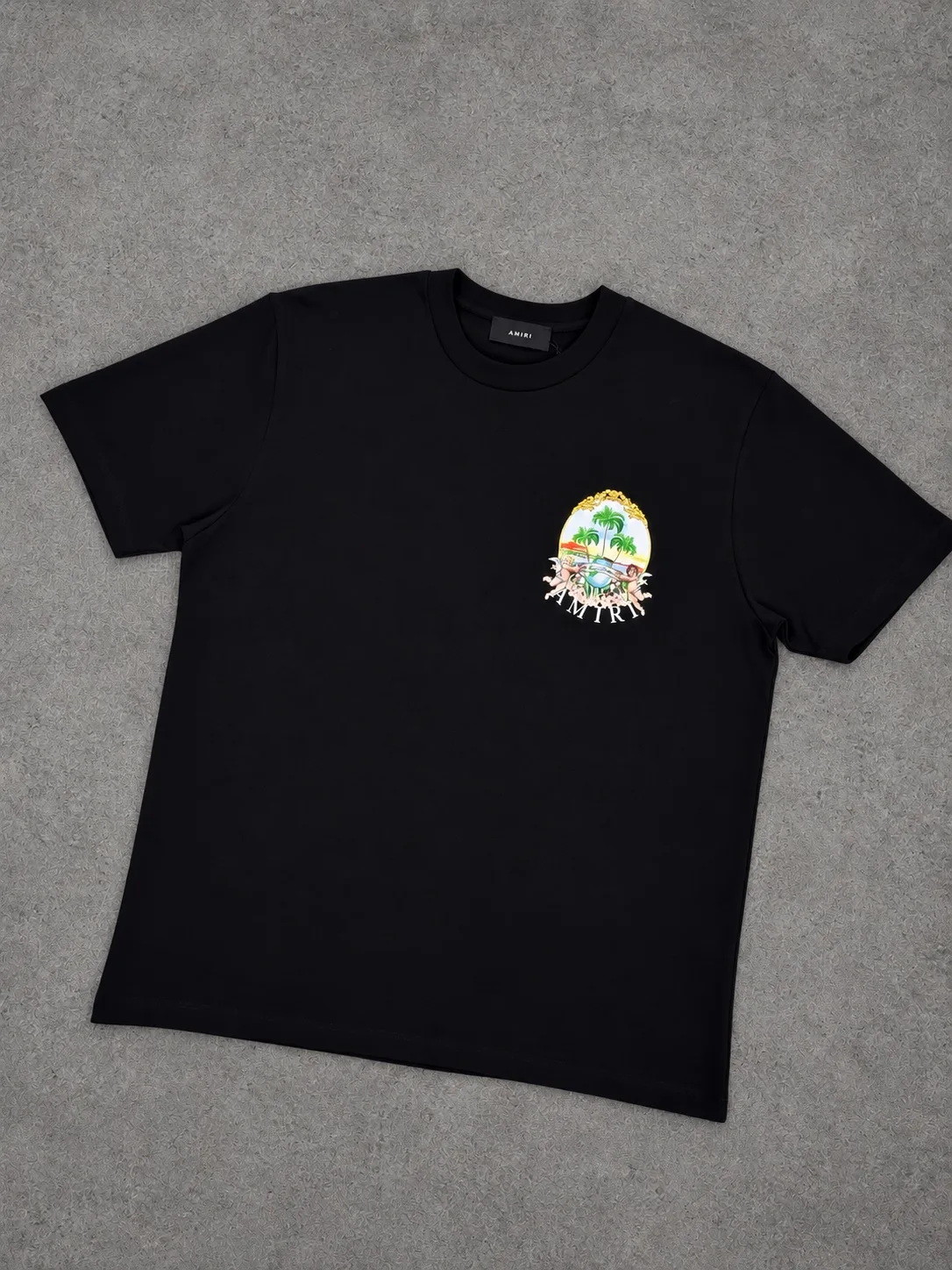 Camiseta AMIRI turca negra