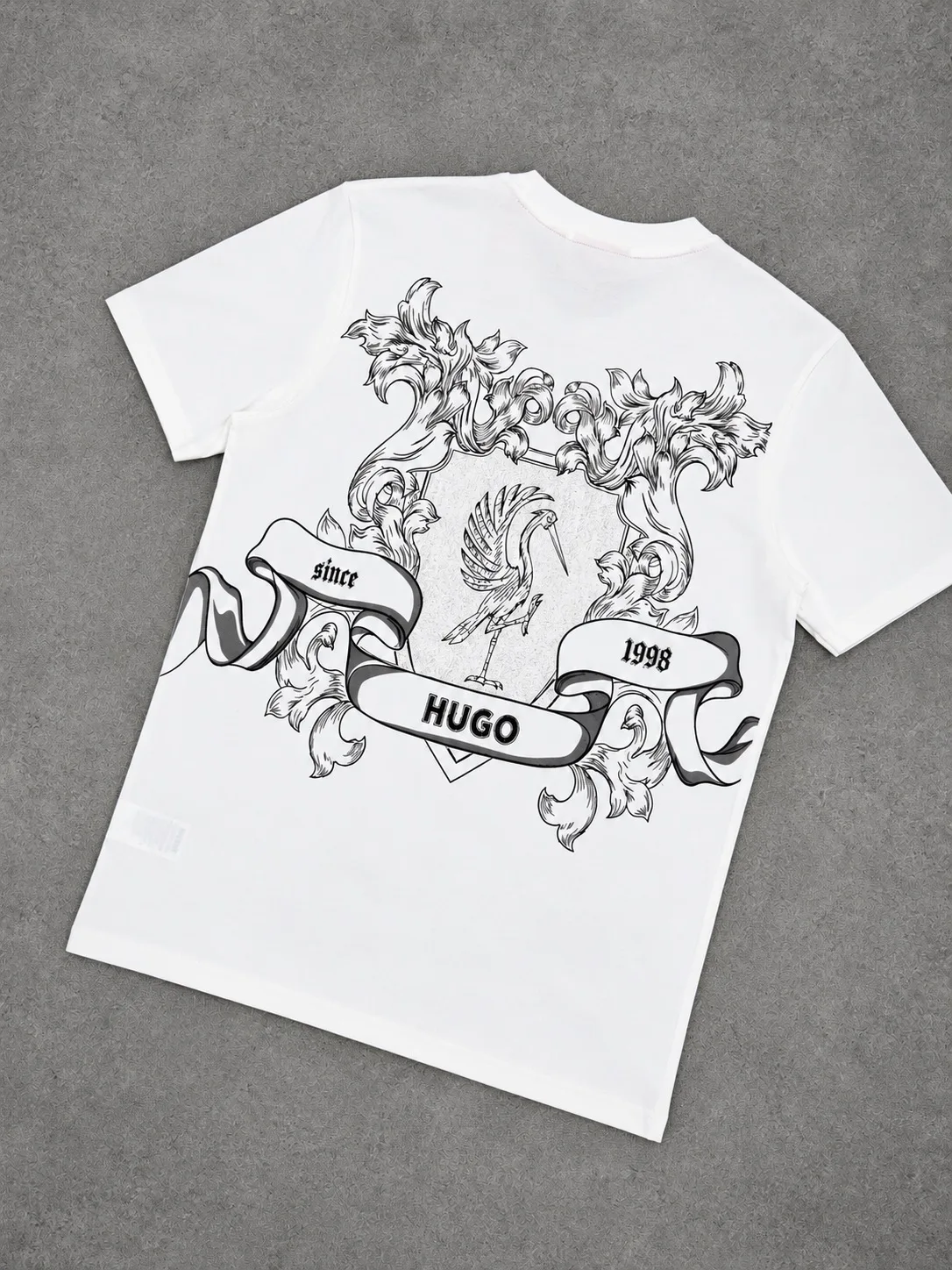 Camiseta Hugo 1.1 Premium blanca — vista 2