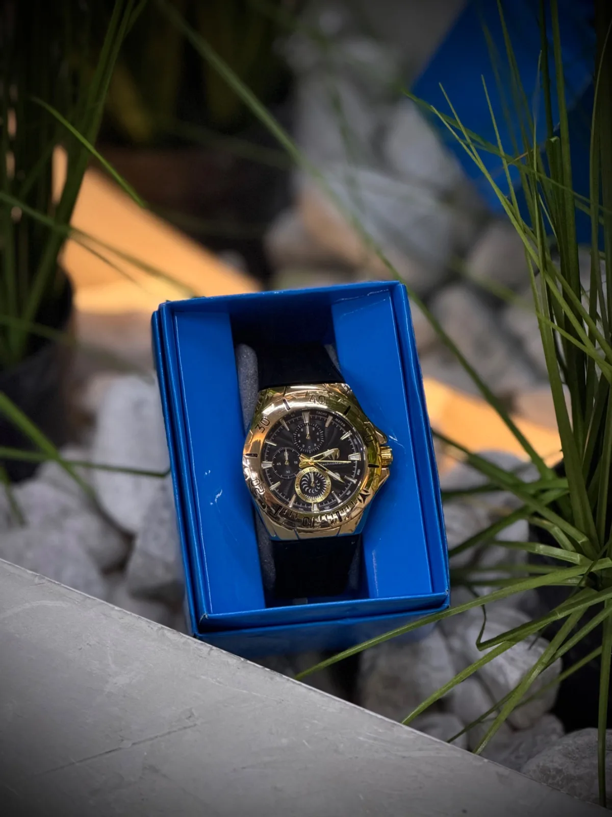 Reloj TECHNOMARINE circular 1.1 premium dorado