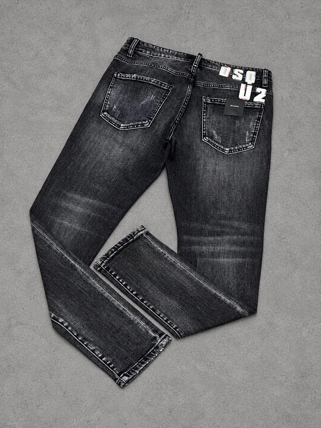 Jean DSQUARED2 1.1 premium negro — vista 2