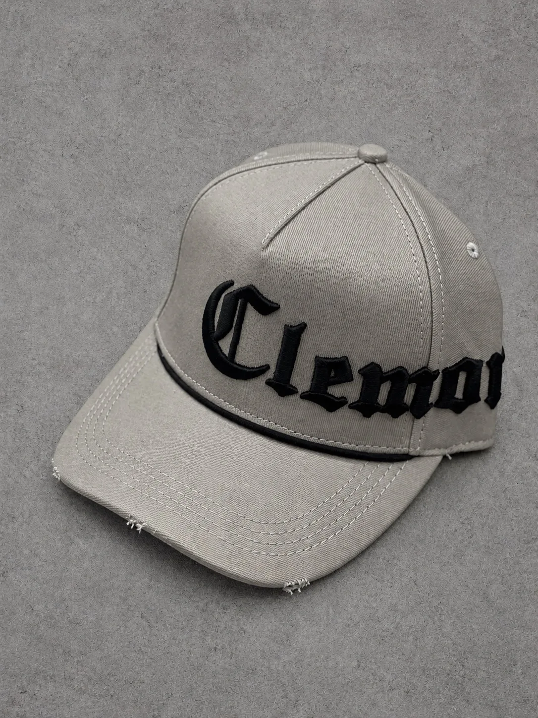Gorra Clemont 1.1 premium gris con negro