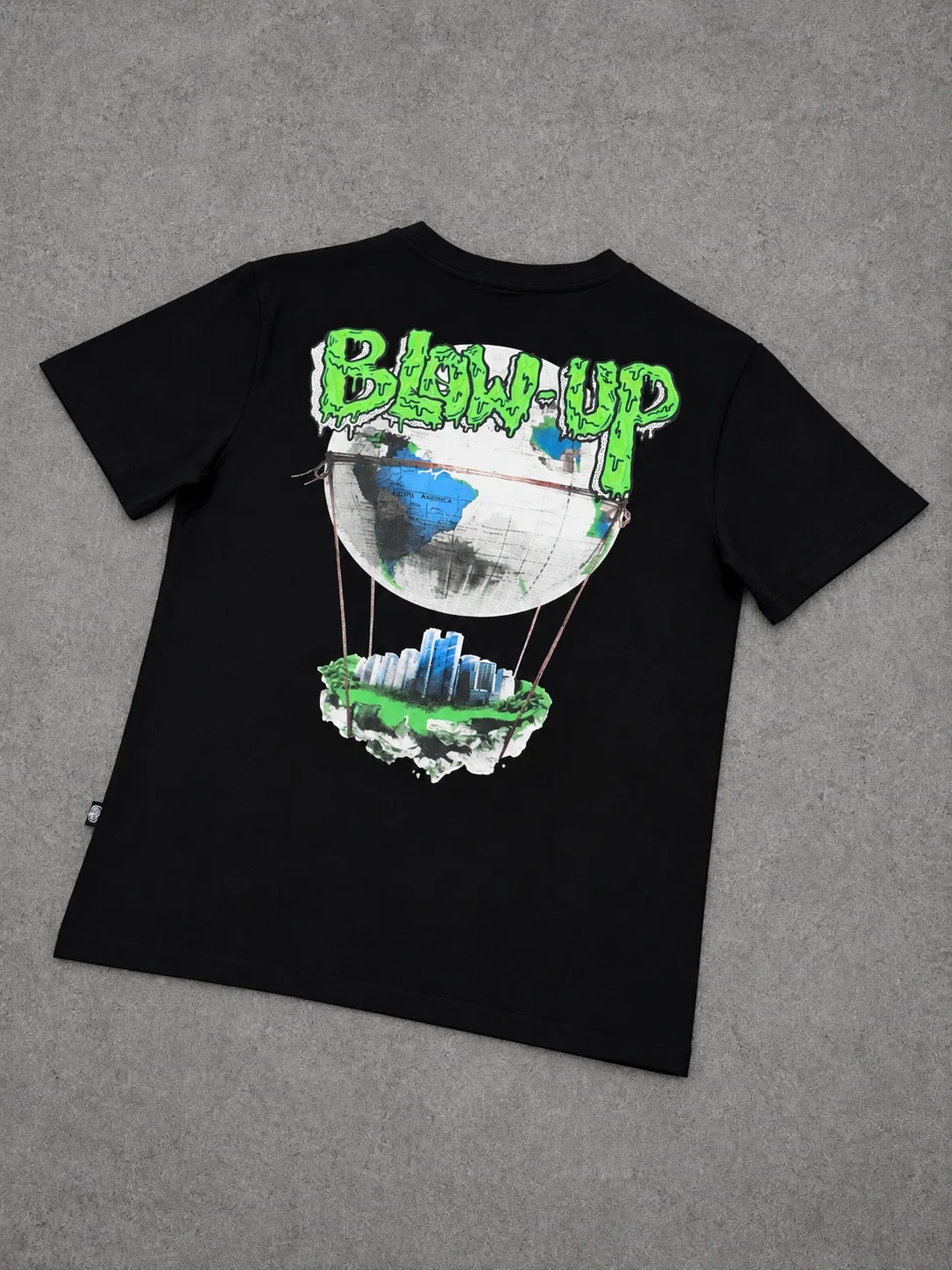 Camiseta Blow Up 1.1 Premium negra — vista 2