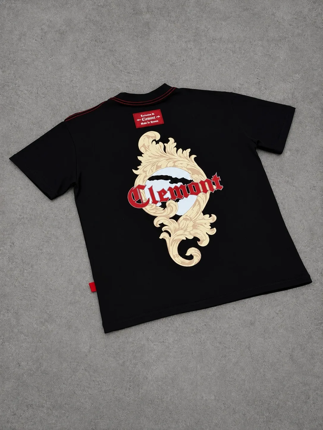 Camiseta Clemont 1.1 Premium negra — vista 2