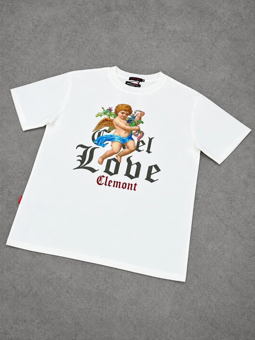 Camiseta Clemont 1.1 premium blanca — vista 2