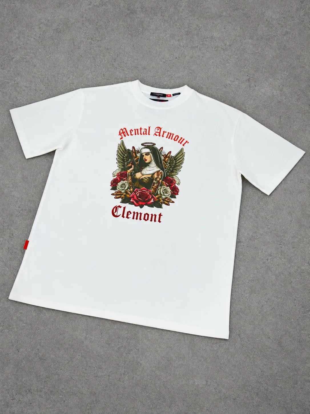 Camiseta Clemont 1.1 Premium blanca — vista 2