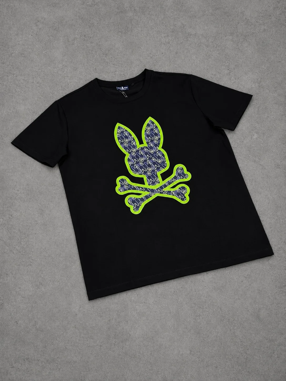 Camiseta  Psycho Bunny 1.1 Premium negra