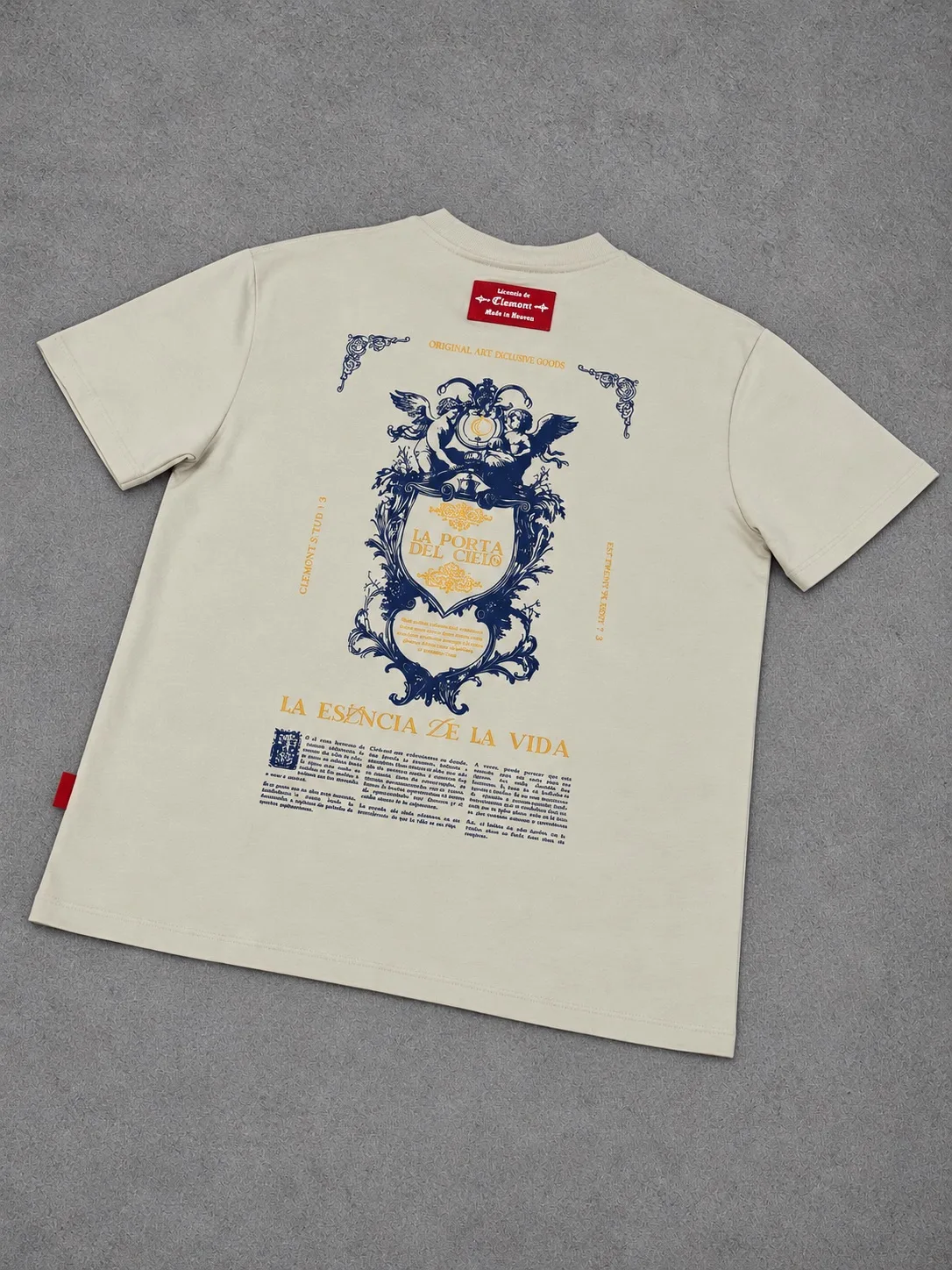 Camiseta Clemont 1.1 Premium café claro — vista 2