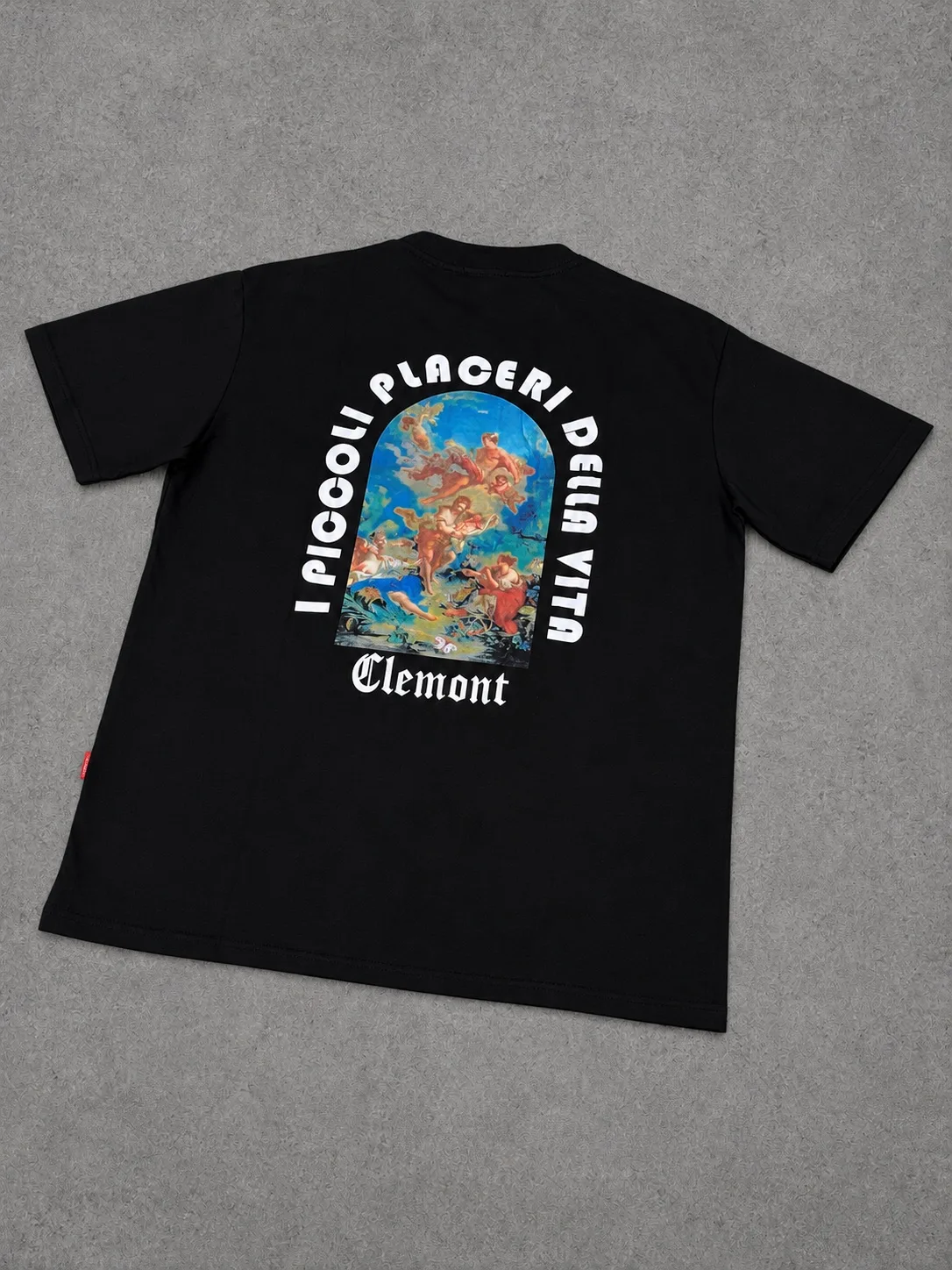 Camiseta Clemont 1.1 Premium negra — vista 2