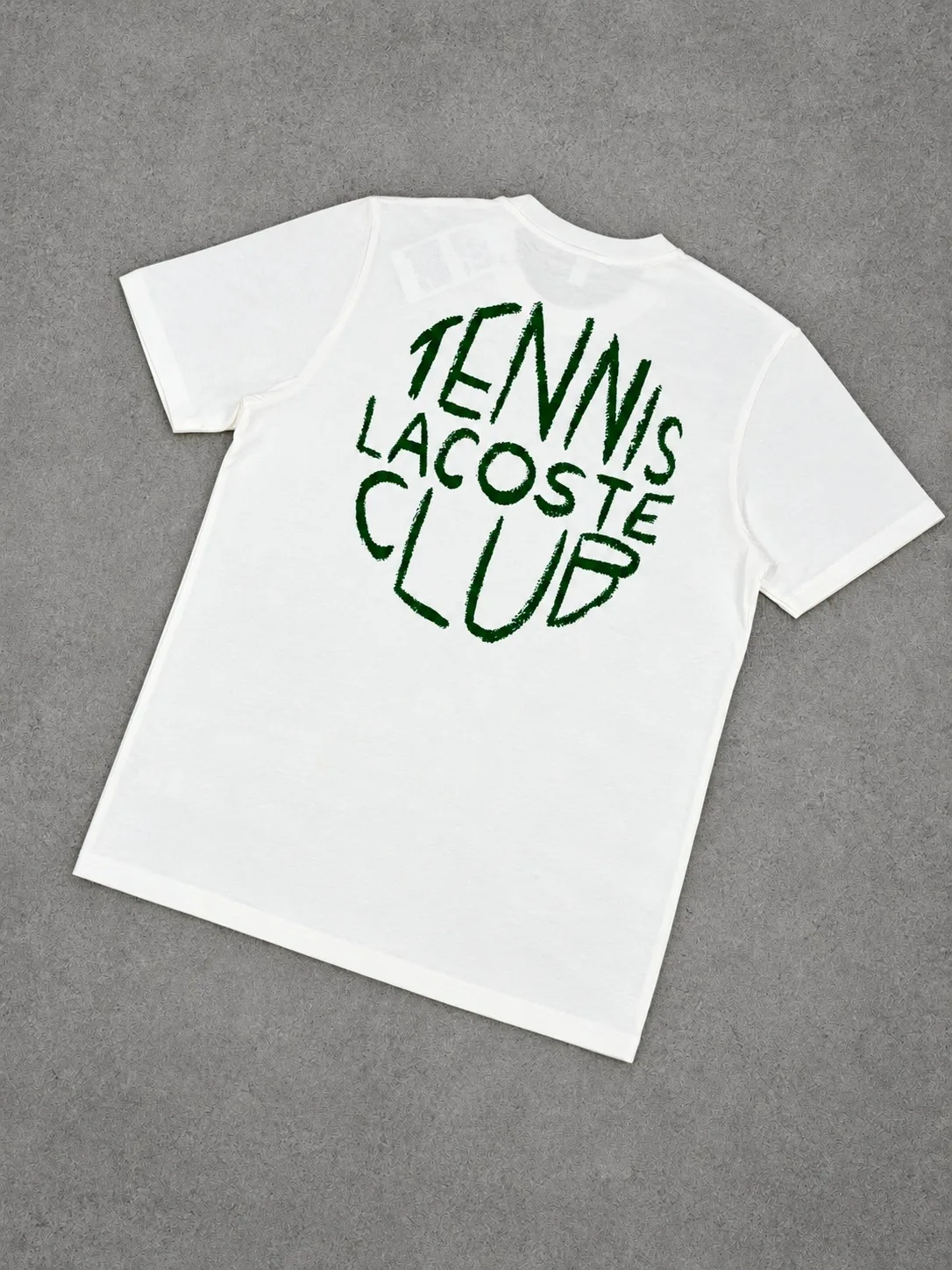 Camiseta Lacoste 1.1 Premium blanca — vista 2