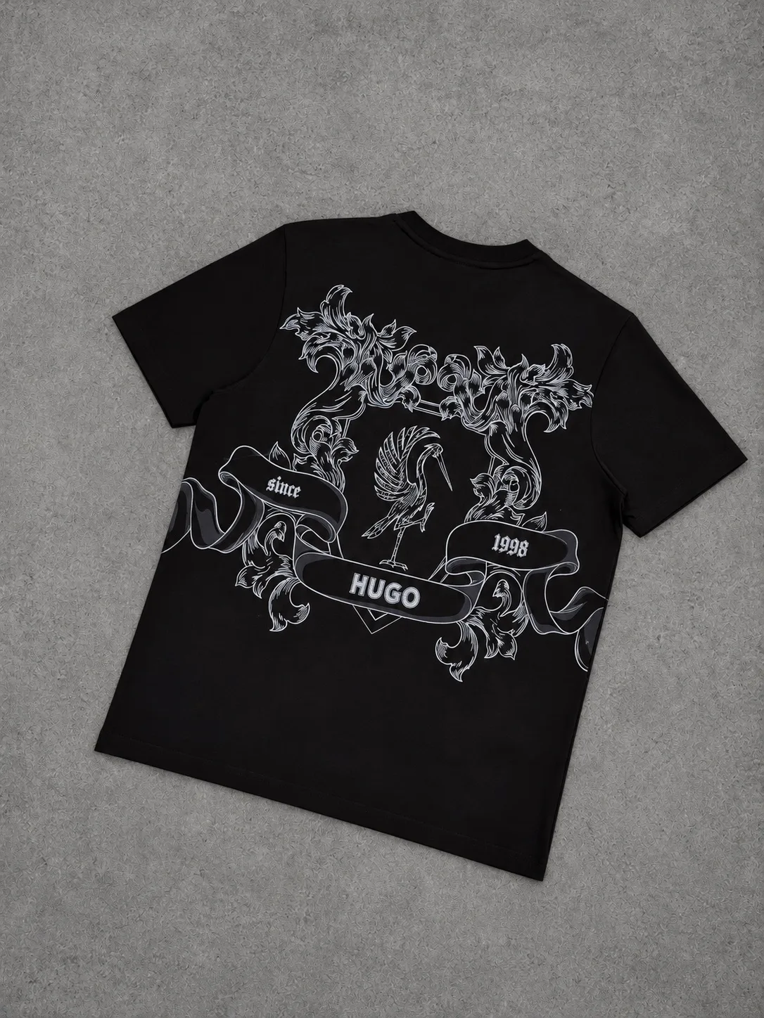 Camiseta Hugo 1.1 Premium negra — vista 2
