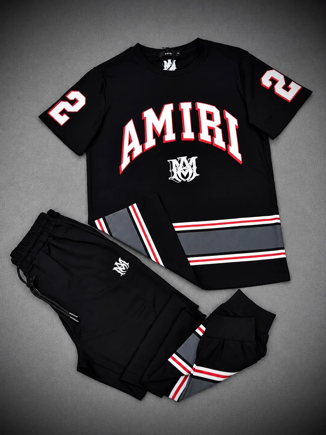 Conjunto AMIRI Sudadera y camiseta 1.1 premium negro