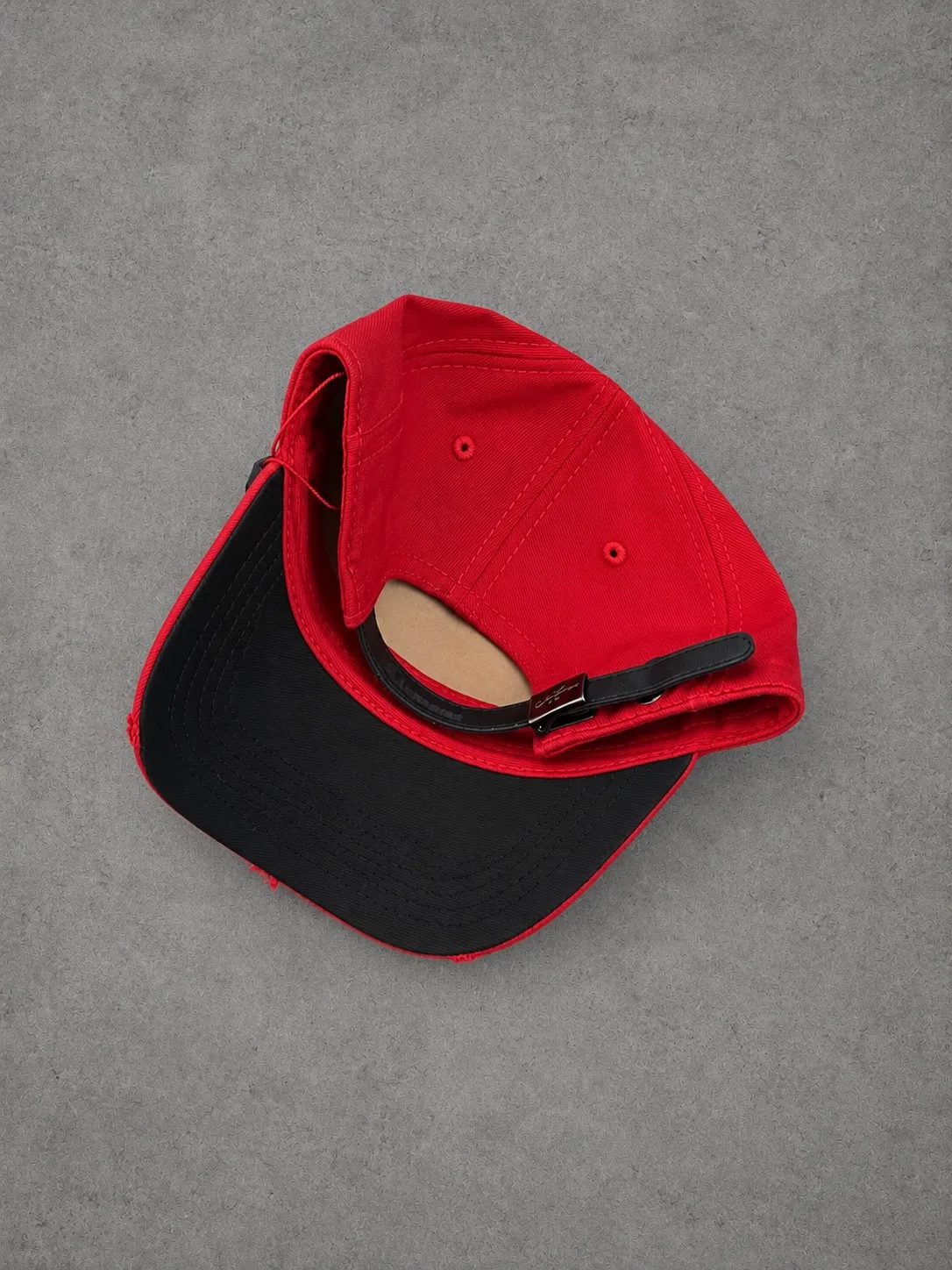 Gorra Clemont original roja — vista 2