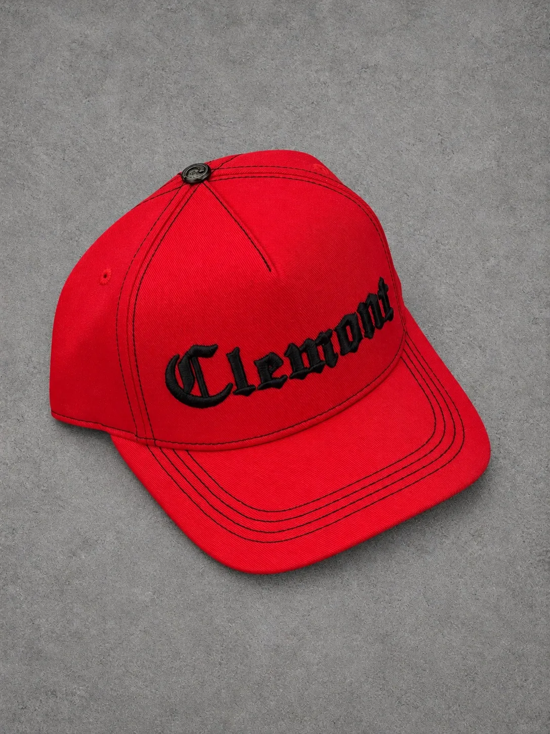 Gorra Clemont 1.1 Premium roja con negra