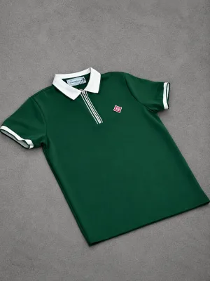 Tipo polo Casa Blanca 1.1 premium verde con blanco