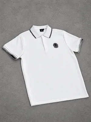 Tipo polo Monastery 1.1 premium blanca