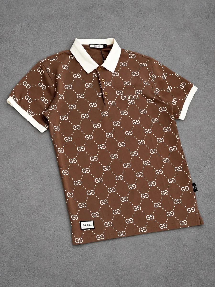 Tipo polo Gucci 1.1 premium café — vista alternativa