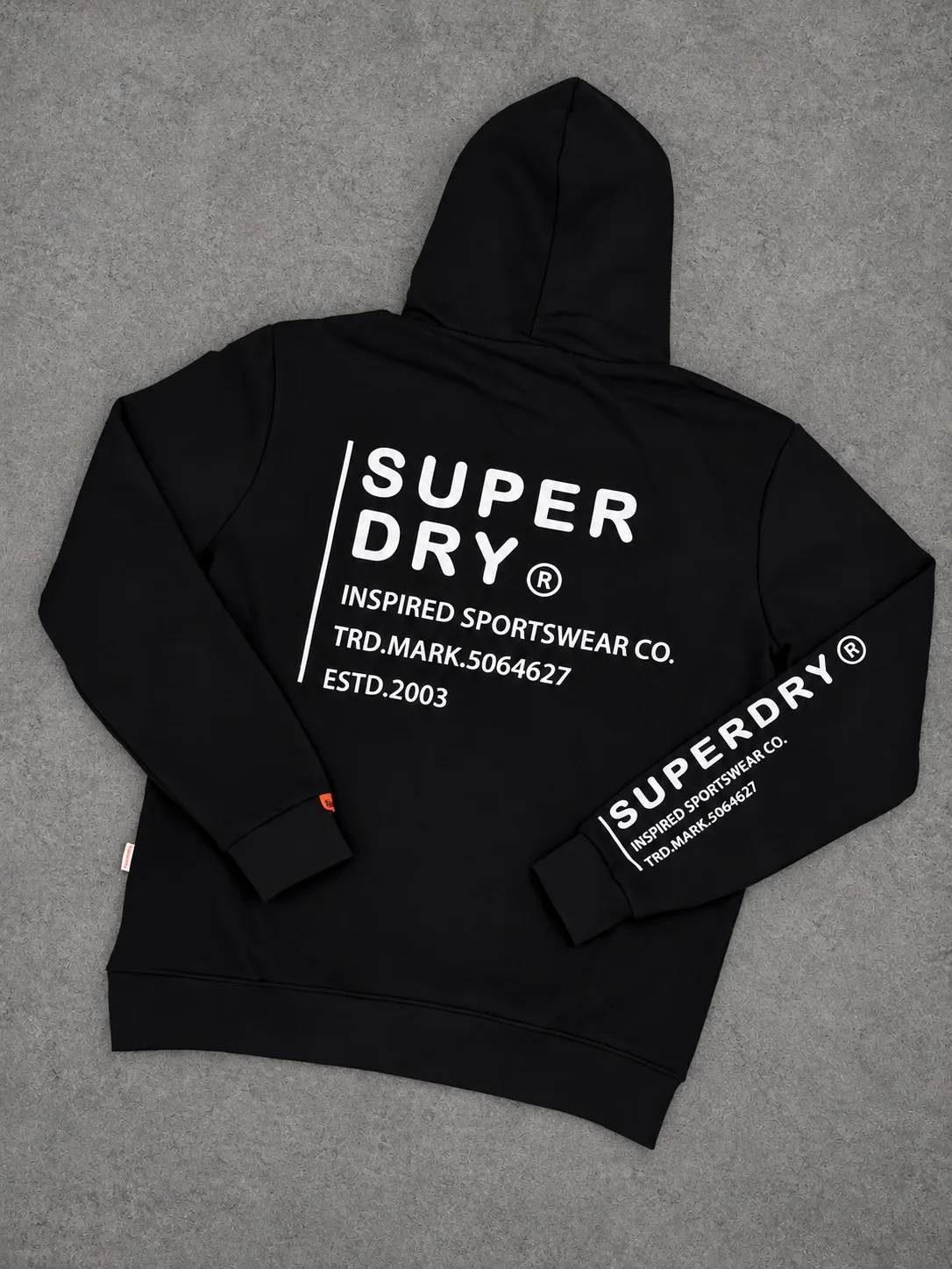 Buzo Superdry 1.1 Premium negro — vista 2