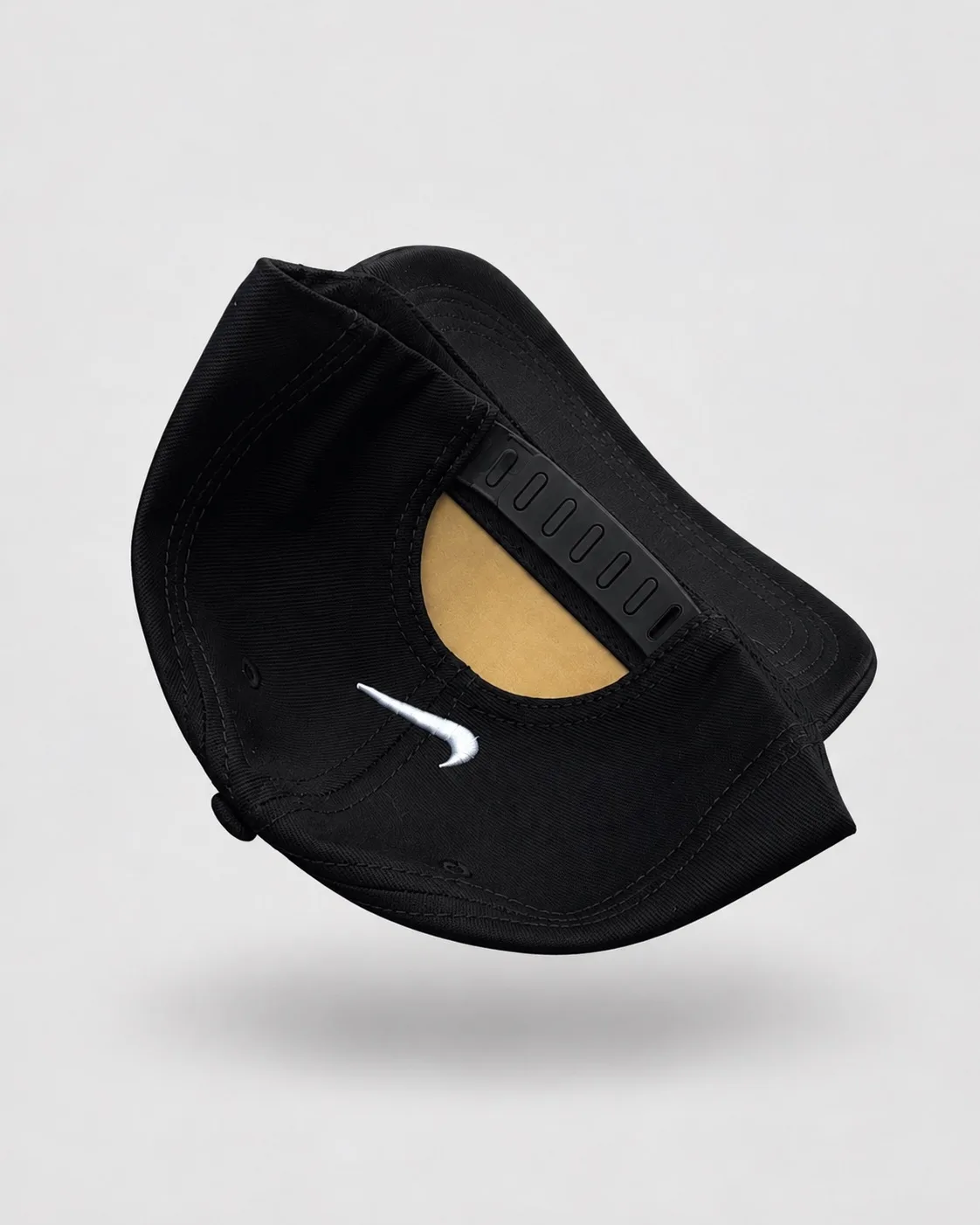 Gorra Nike 1.1 Premium negra con blanco — vista 2