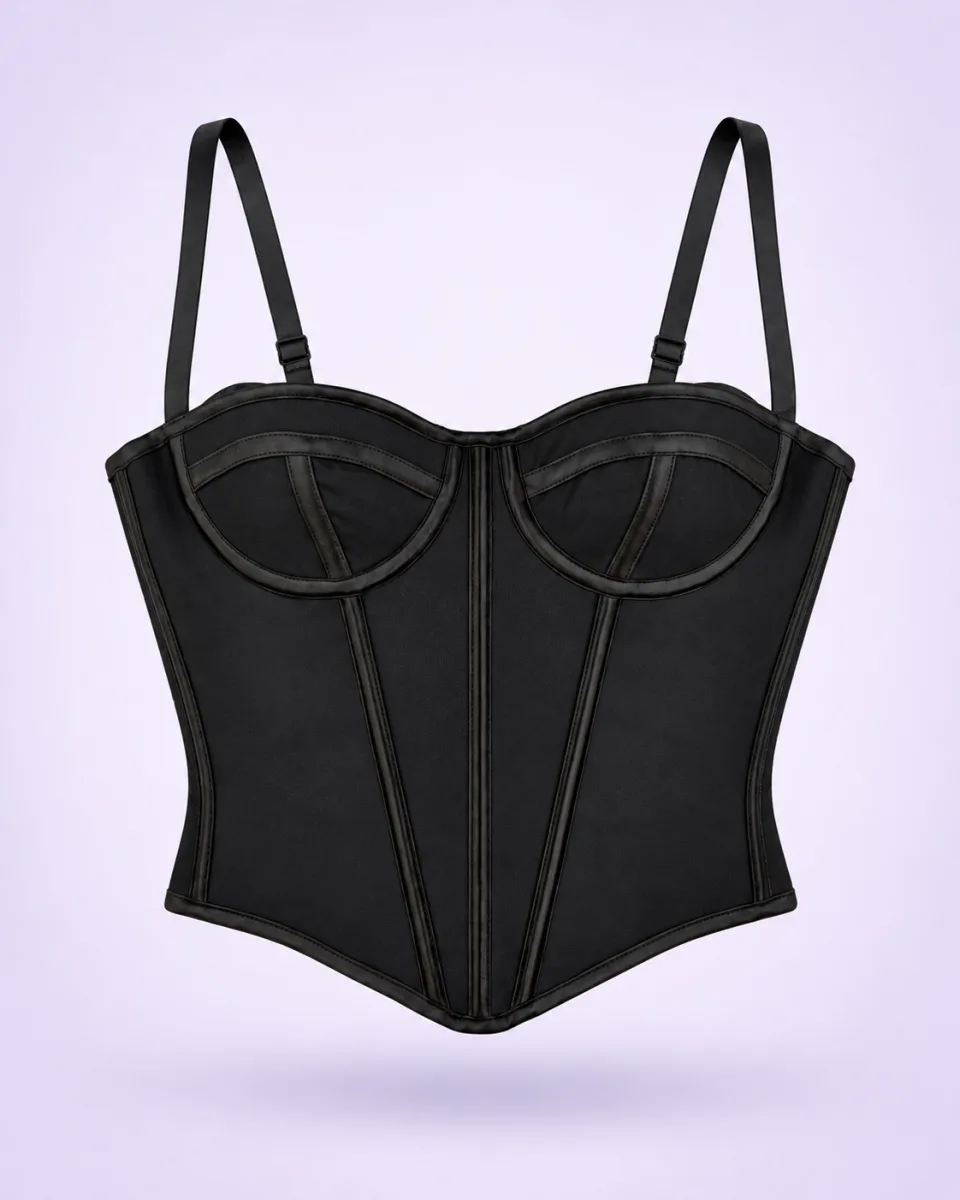 Corset importado negro — vista alternativa