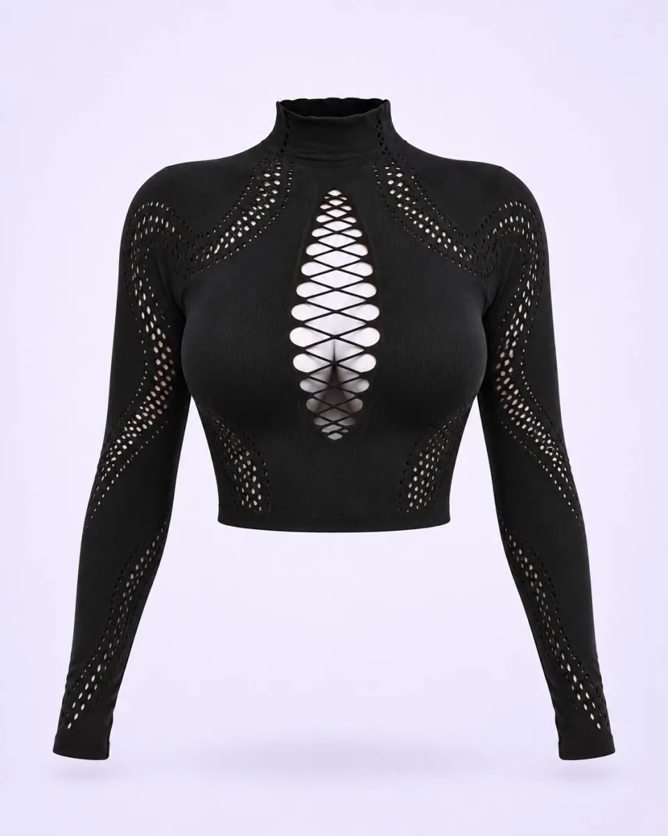 Blusa importada negra — vista alternativa