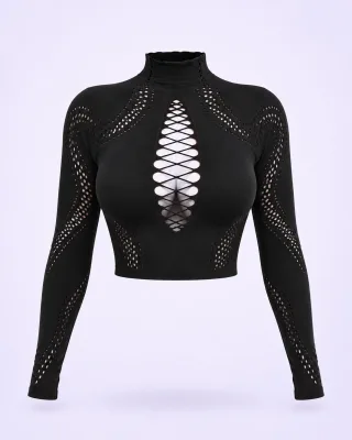 Blusa importada negra